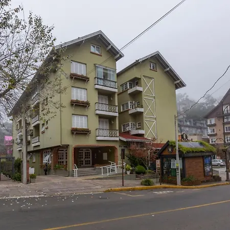 Rosa Edificio Saint Moritz Apartment Gramado Exterior photo