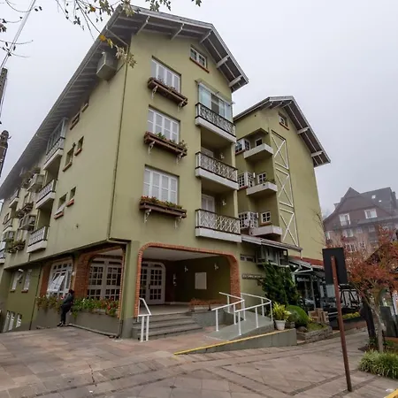 Rosa Edificio Saint Moritz Apartment Gramado Exterior photo